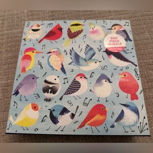 NIB MUDPUPPY SONGBIRDS 500 PIECE PUZZLE